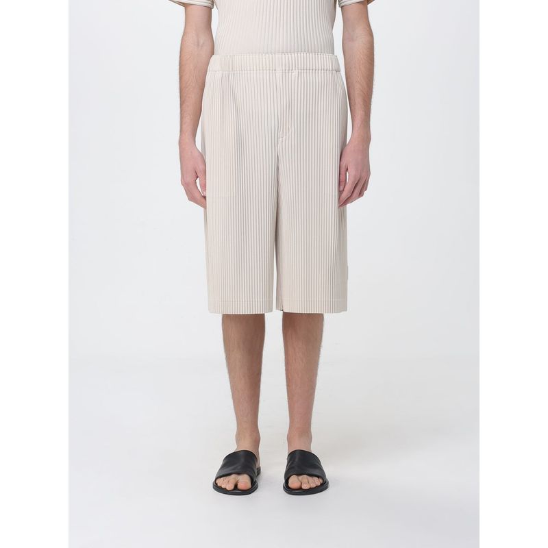 Homme Plisse Issey Miyake Men Homme Plisse Issey Miyake Pleated Crepe Shorts